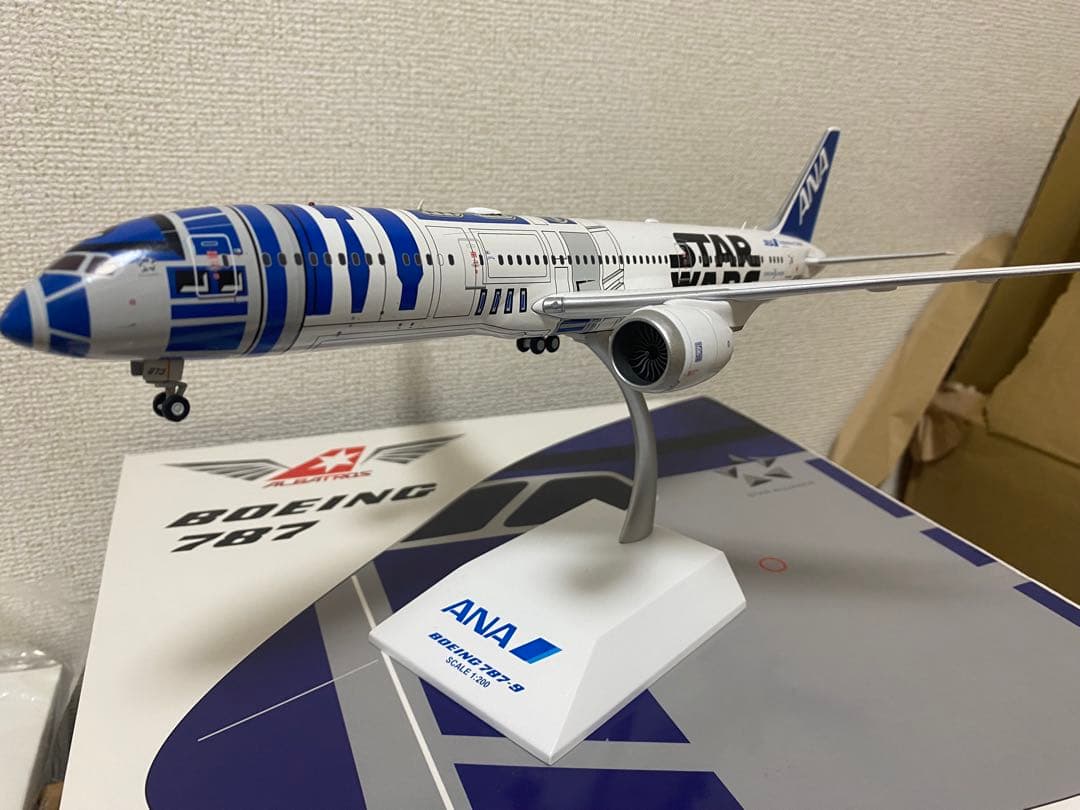 ANA1/200 R2D2 STAR WARS 塗装機