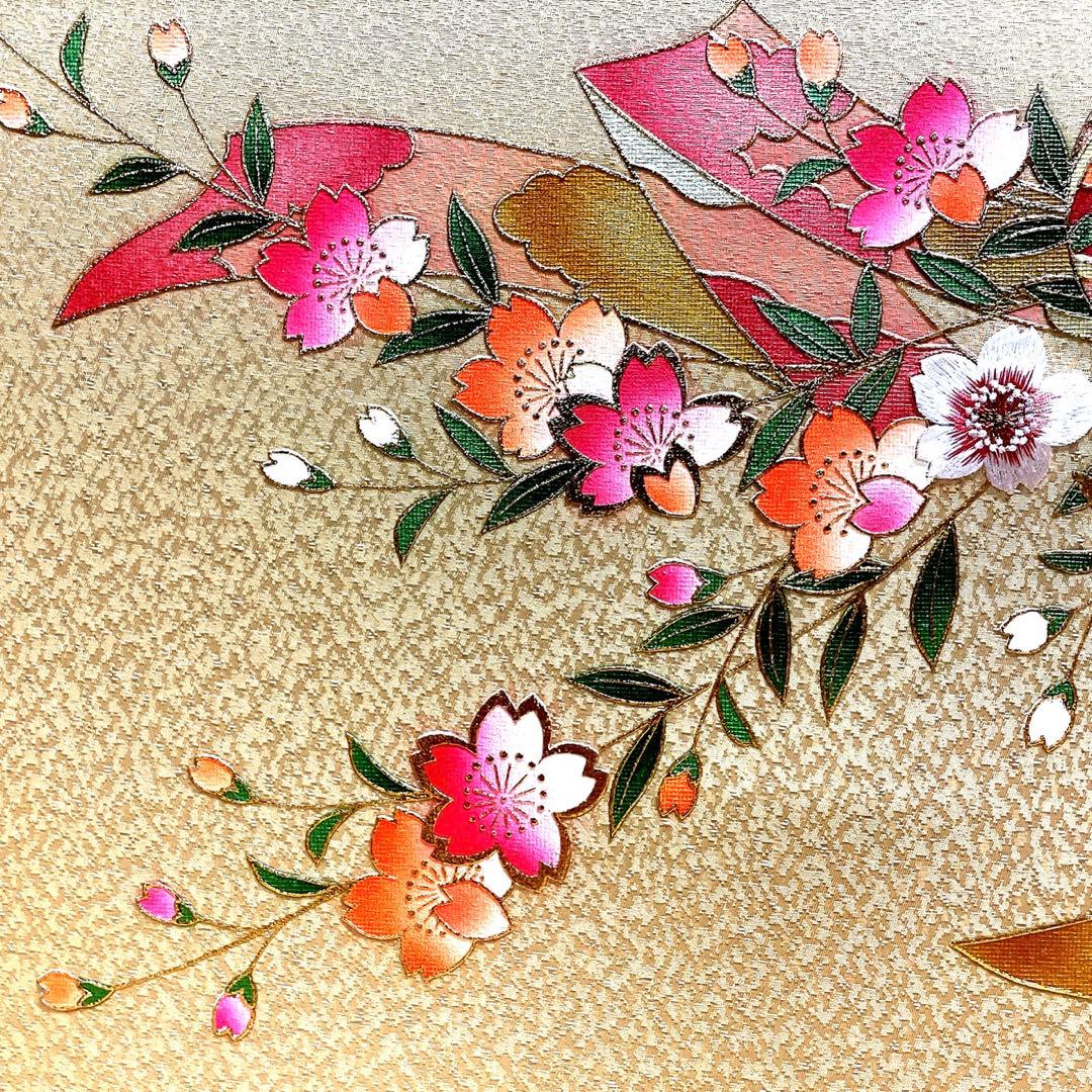 雛人形　桃の節句　屏風　刺繍三月三曲屏風15号