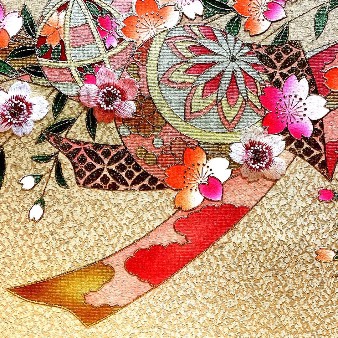 雛人形　桃の節句　屏風　刺繍三月三曲屏風15号