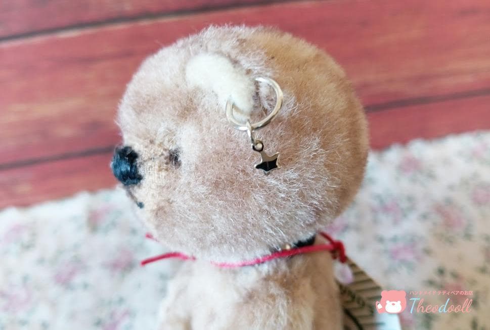 ハンドメイド アンティーク風こぐまちゃん