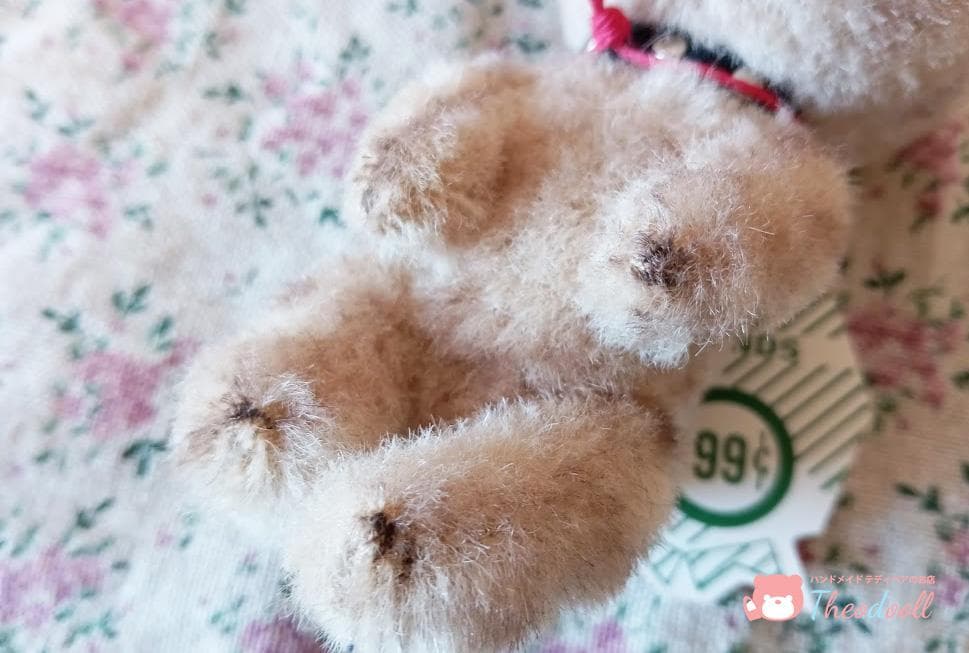 ハンドメイド アンティーク風こぐまちゃん