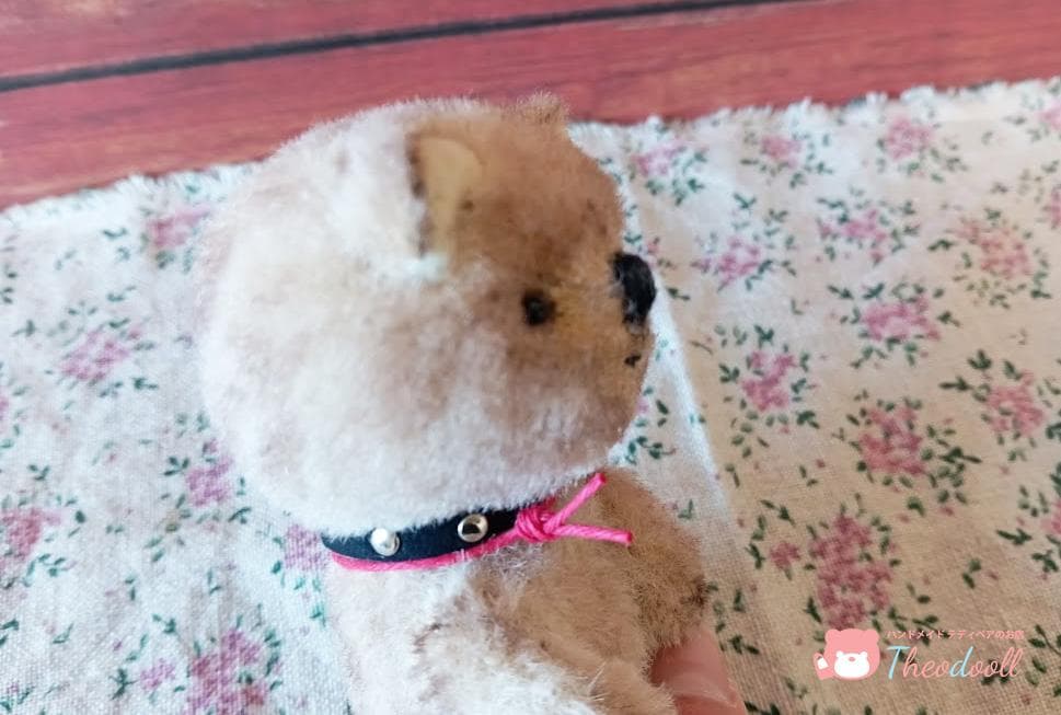 ハンドメイド アンティーク風こぐまちゃん