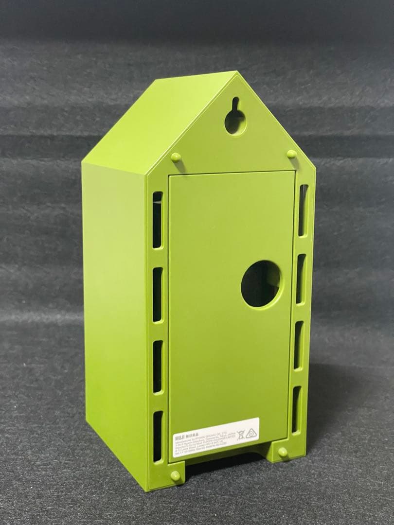 無印良品 鳩時計〈グリーン〉