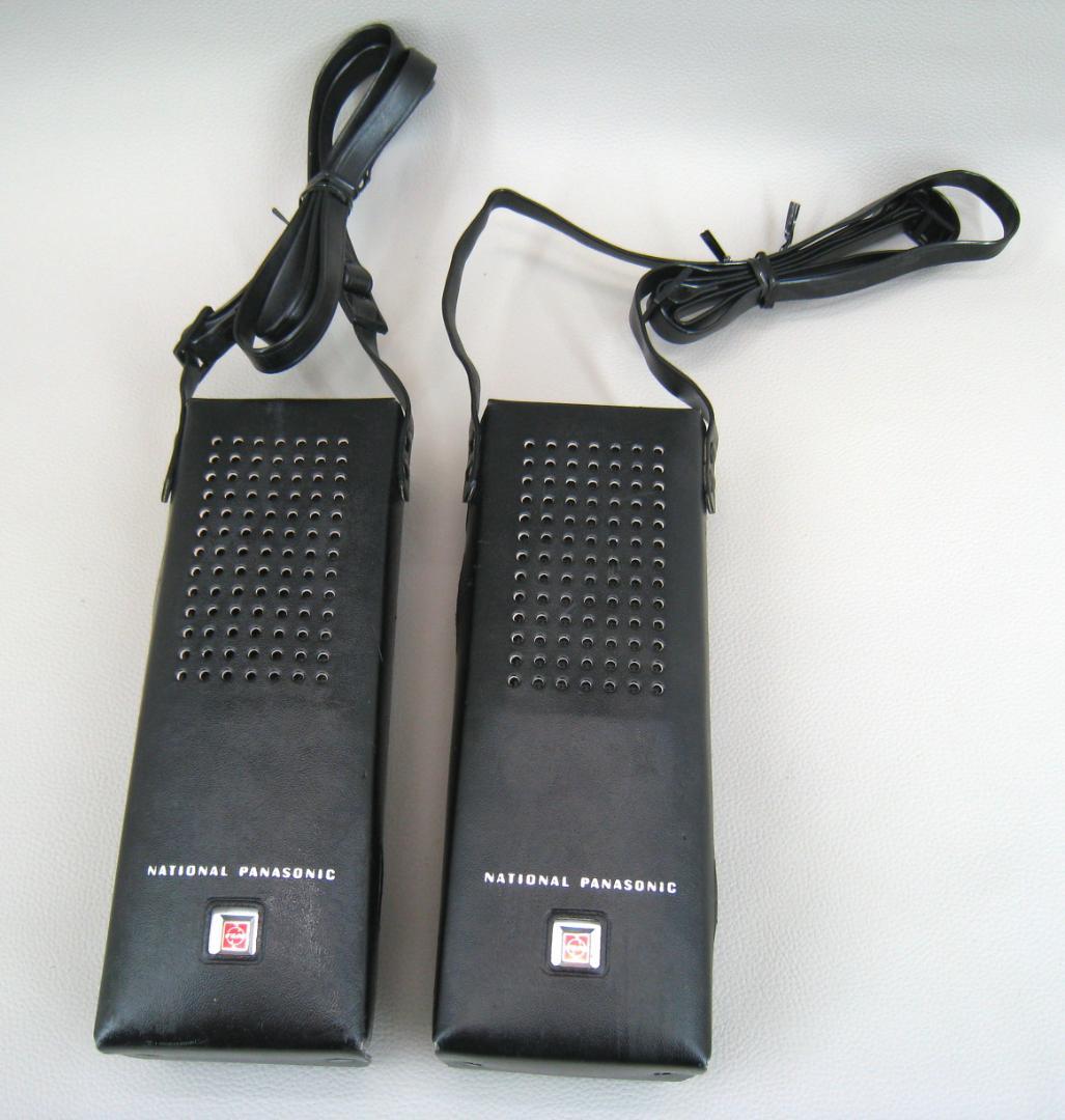 【通話OK】 レトロなトランシーバー ナショナル パナソニック RJ 8型