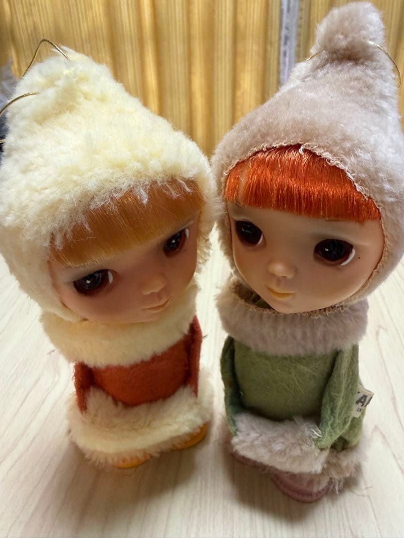 KAMAR 昭和レトロ 人形 フィギュア 2体セット