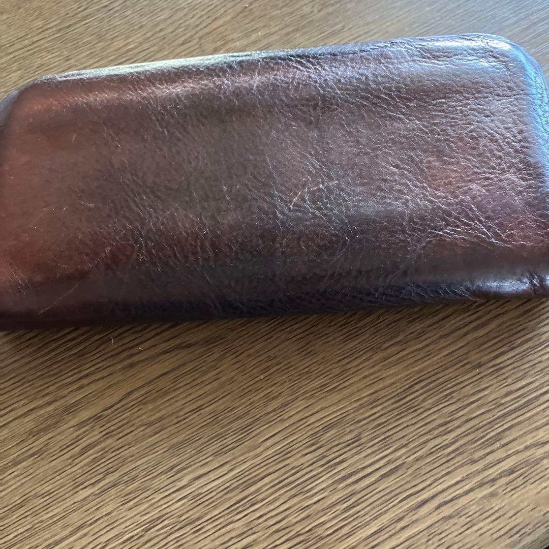 Lee レザー長財布 ブラウン