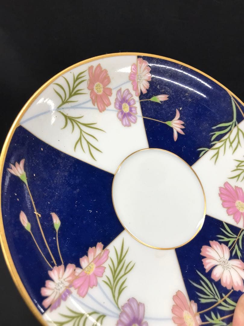 【レア美品】香蘭社　皇居の花　C&S 12P 限定生産　12ヶ月