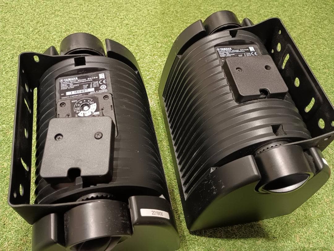 ②取付金具「付」 ヤマハ VS4 全天候型スピーカー ブラック 1ペア2台1組