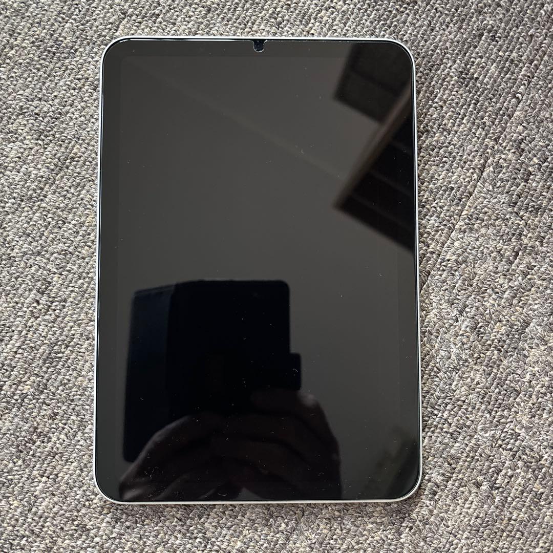 超美品　iPad mini 第6世代 64GB、バッテリ容量100%、キズなし
