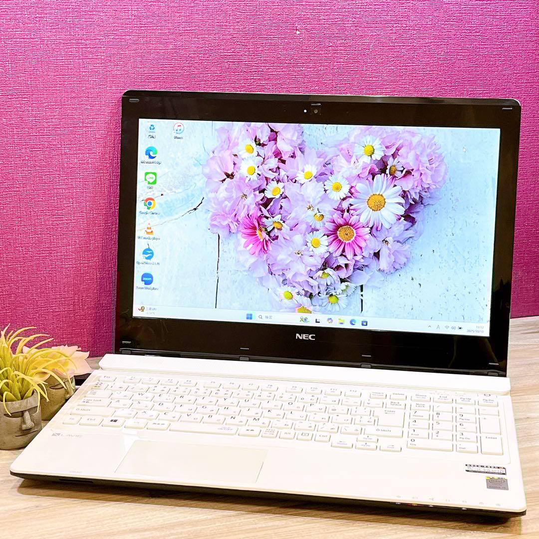 Win11✨Corei5✨メモリ8GB✨すぐ使えるノートパソコン✨カメラ✨NEC