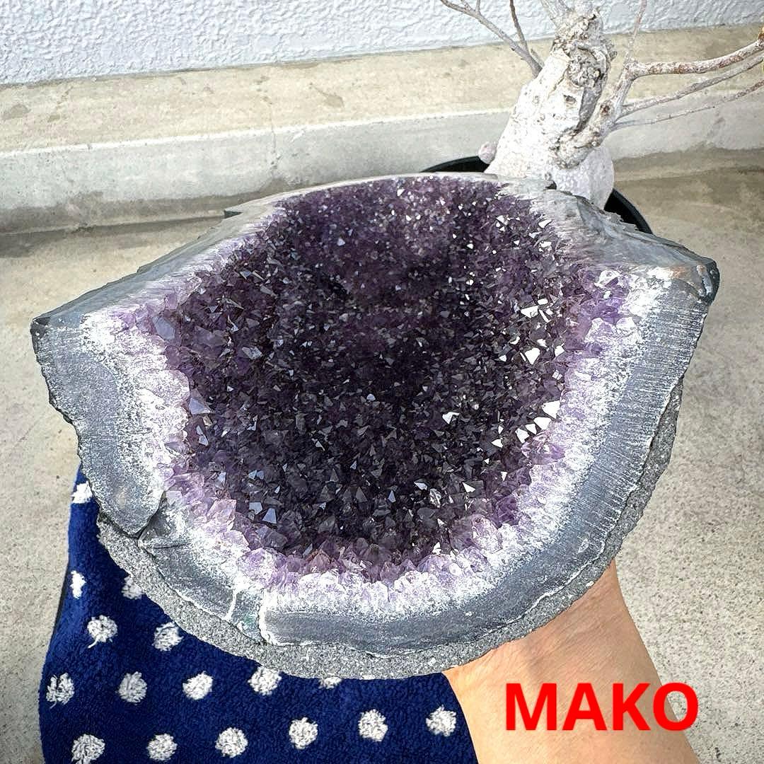 M1666☆アメジストドーム4.2Kg☆天然石　原石☆N50402