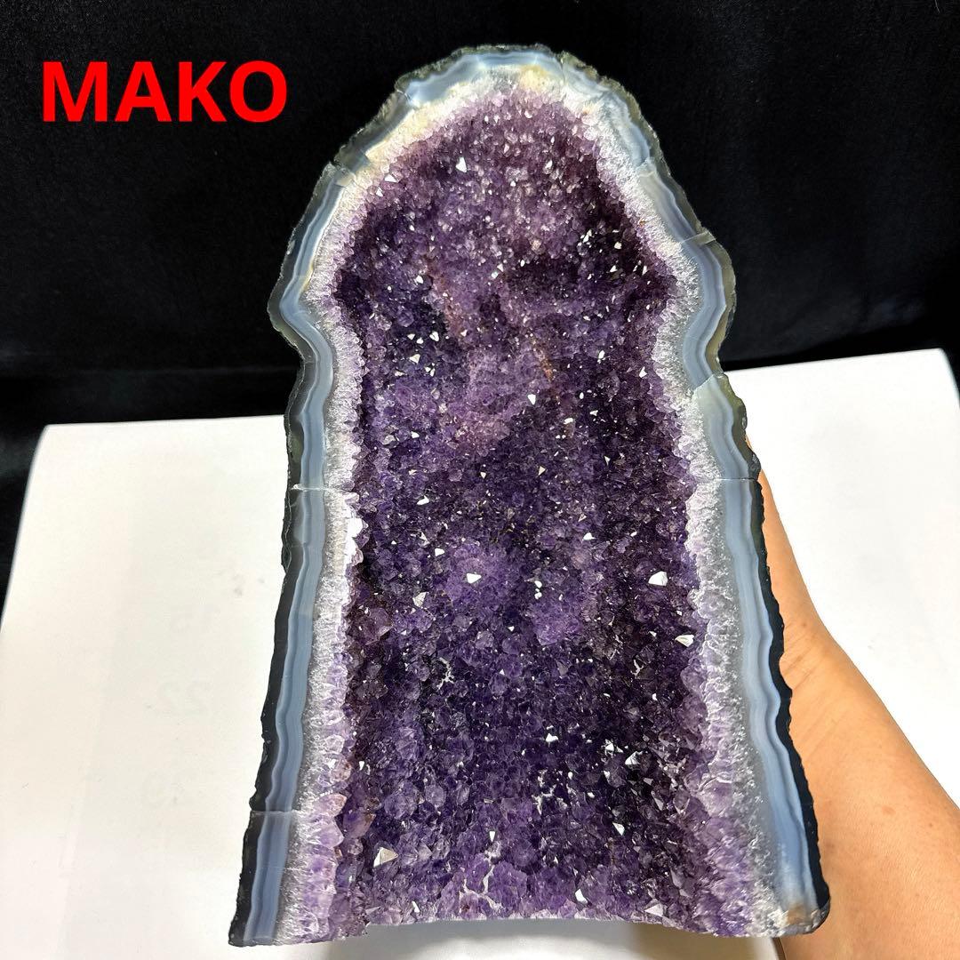 M1666☆アメジストドーム4.2Kg☆天然石　原石☆N50402