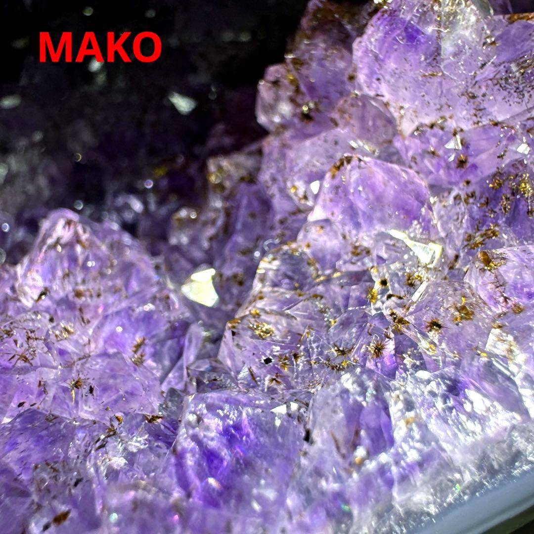 M1666☆アメジストドーム4.2Kg☆天然石　原石☆N50402