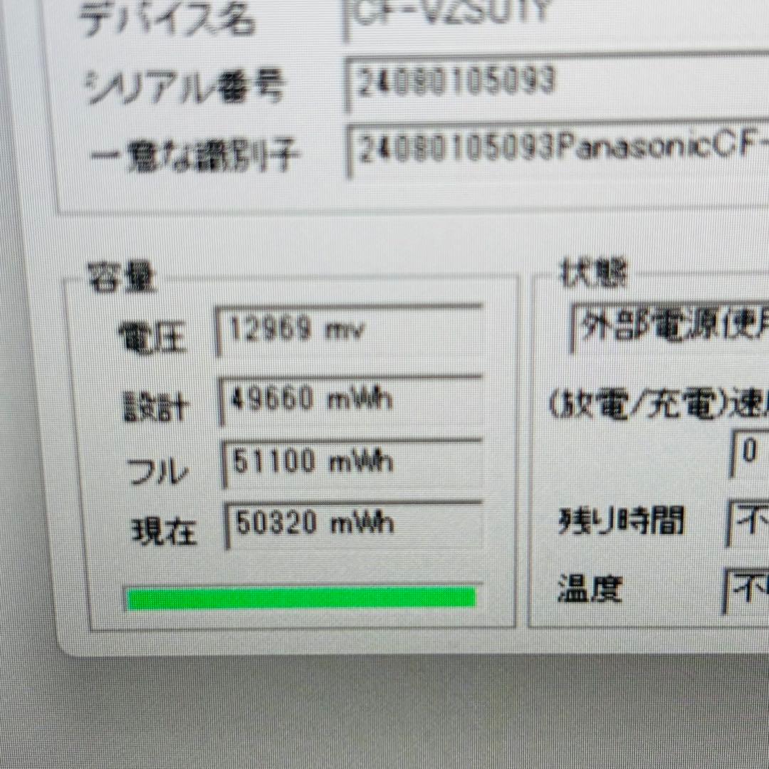 パナソニック SR4 SSD256GB Office2021