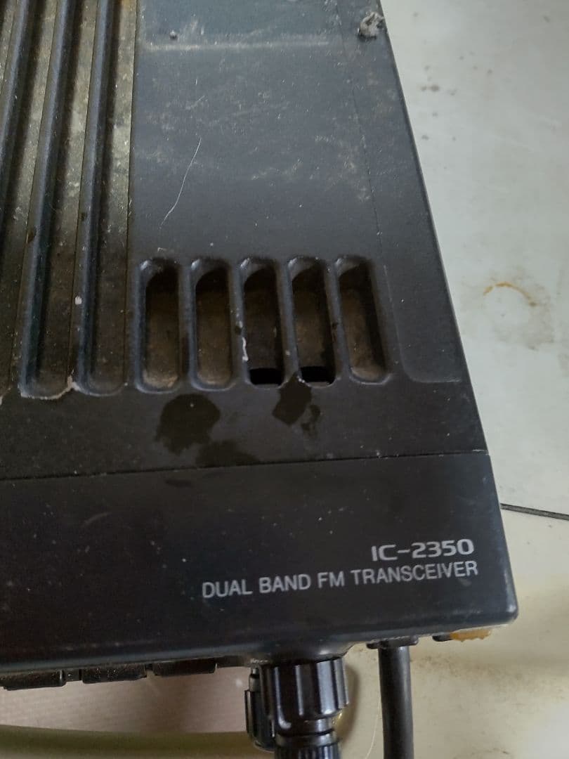 icom ic2350 デュアルバンドトランシーバー