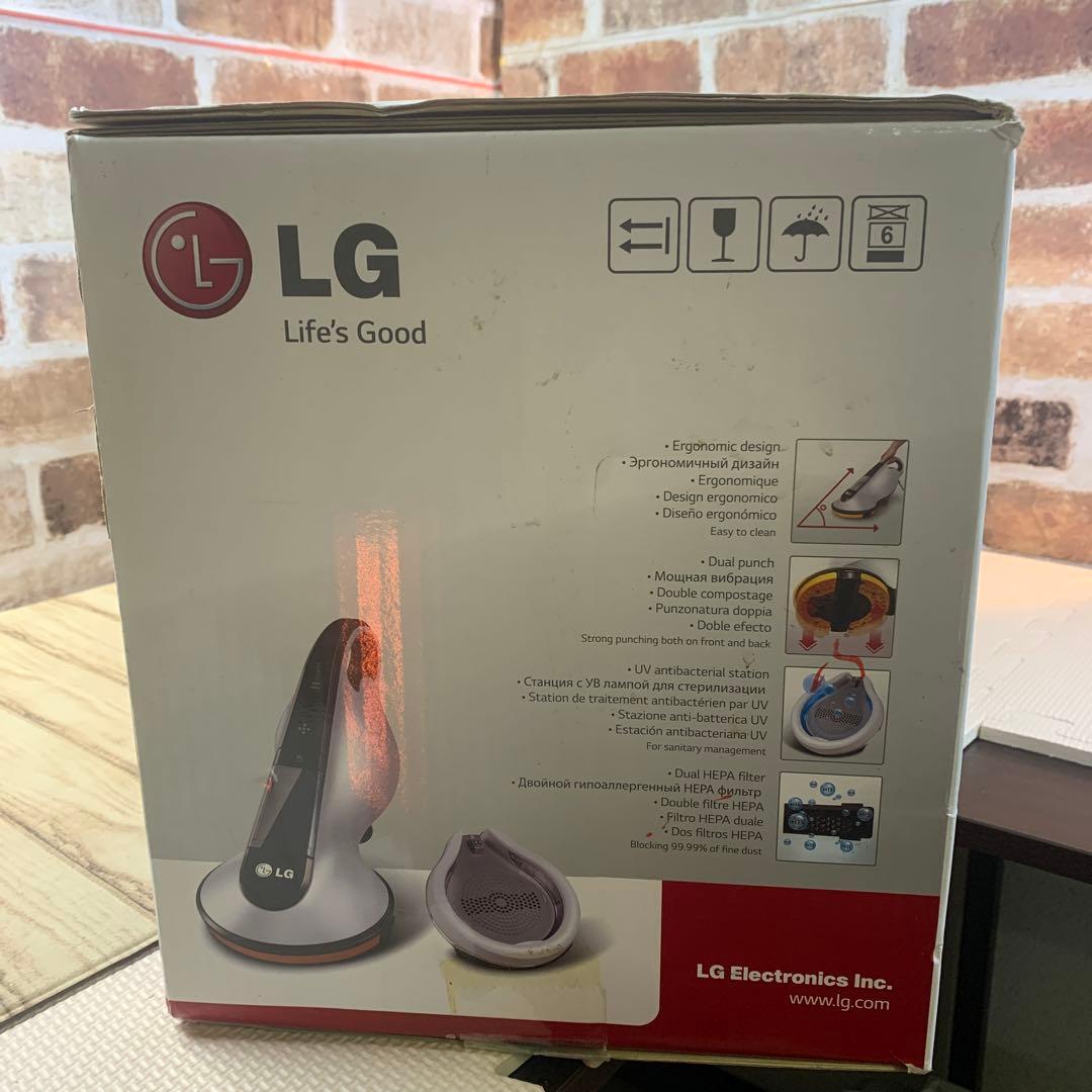 LG VH9201DSW コードレス ふとんパンチクリーナー