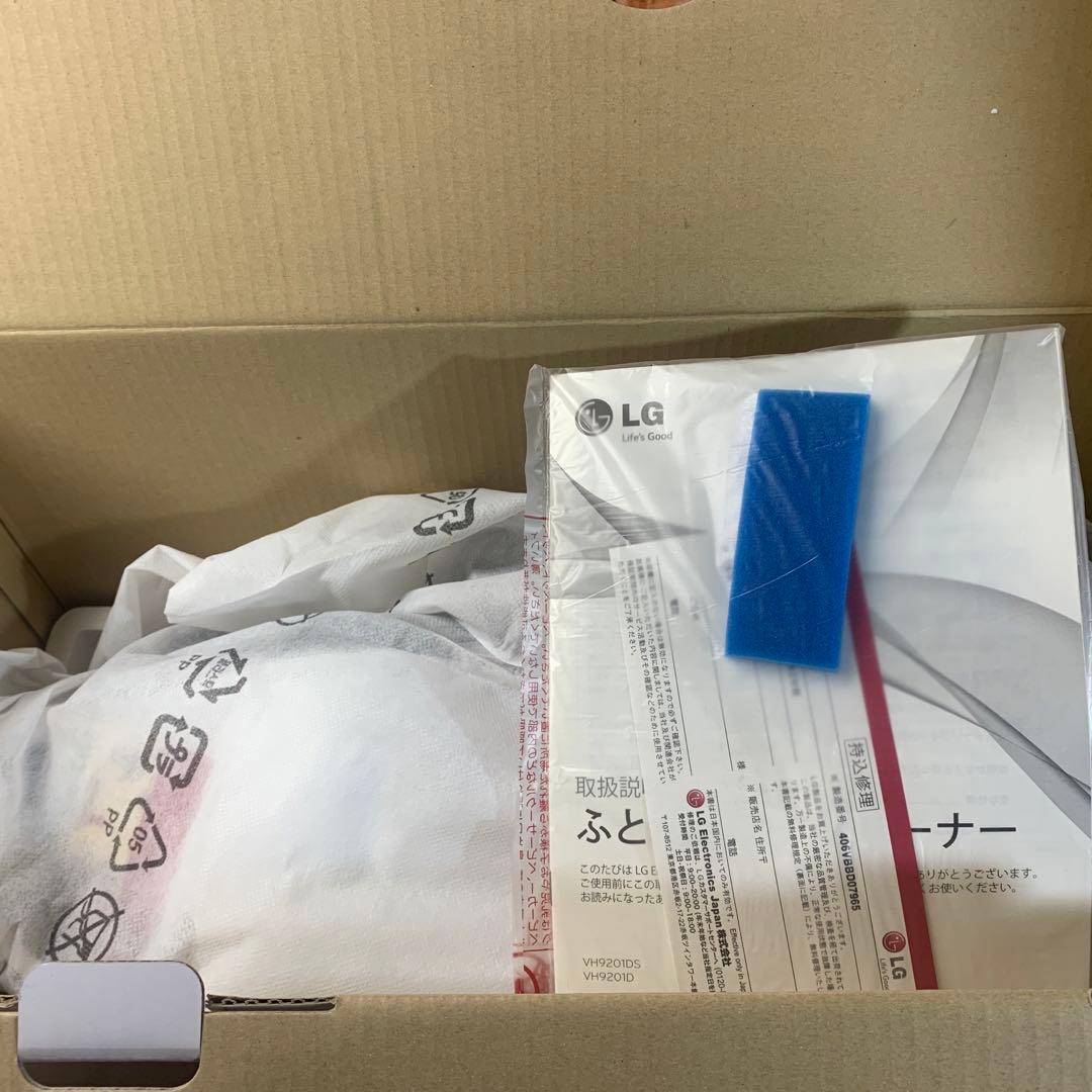 LG VH9201DSW コードレス ふとんパンチクリーナー