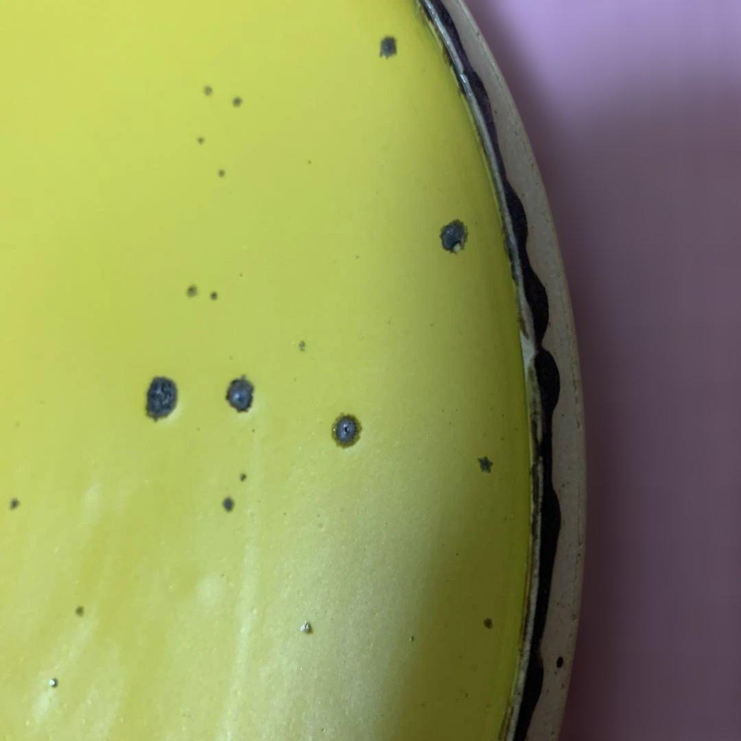 鳥居あい　黄色い星　1寸　プレート