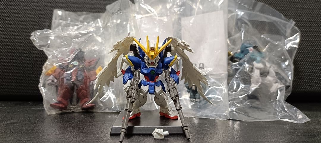 3体セット！コンバージ　ウイングガンダムゼロEW エピオン ヘビーアームズ