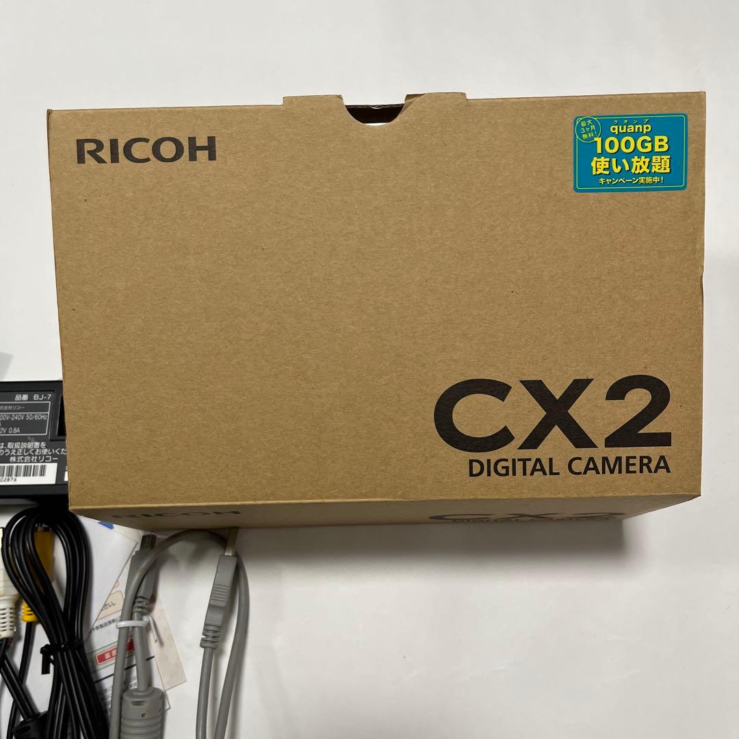 w*〄様 Ricoh CX2 コンパクトデジタルカメラ ブラック
