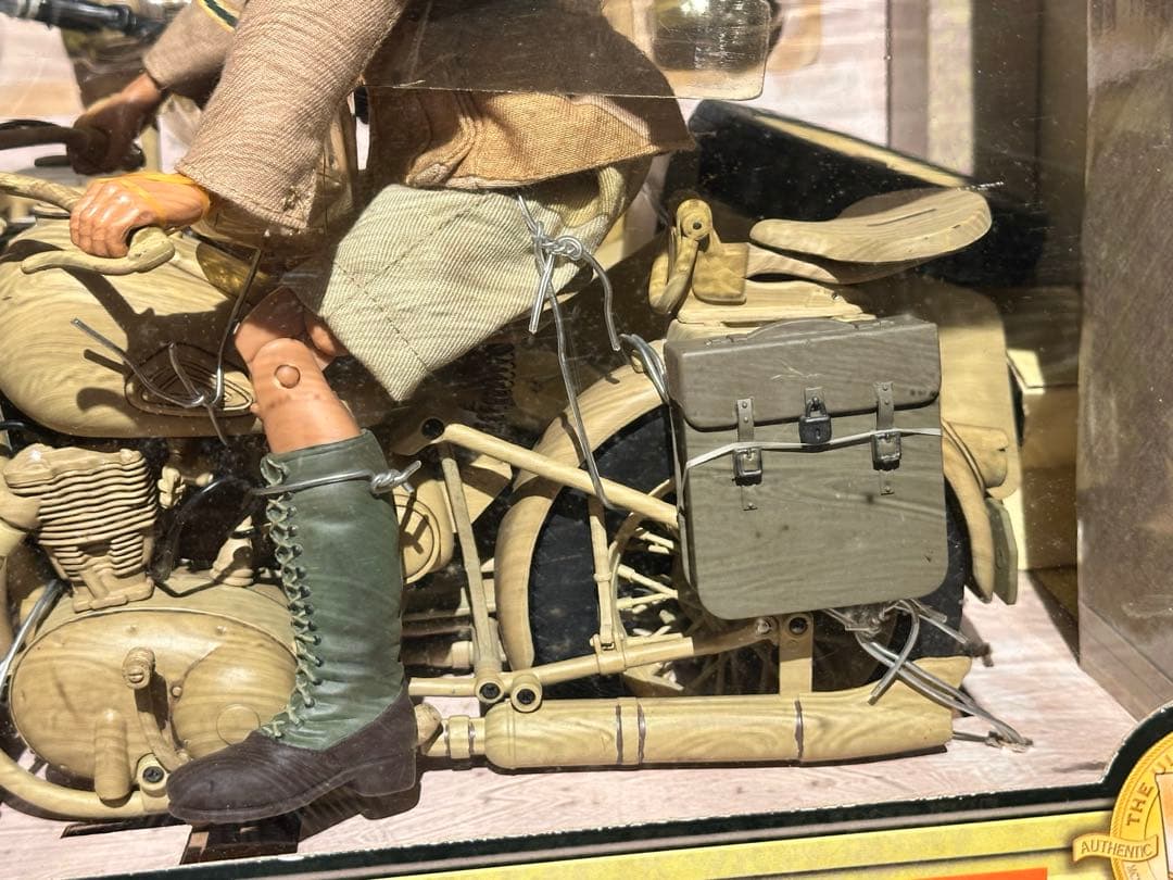 絶版品　1/6サイズ　ドイツ軍アフリカ大隊　サイドカー