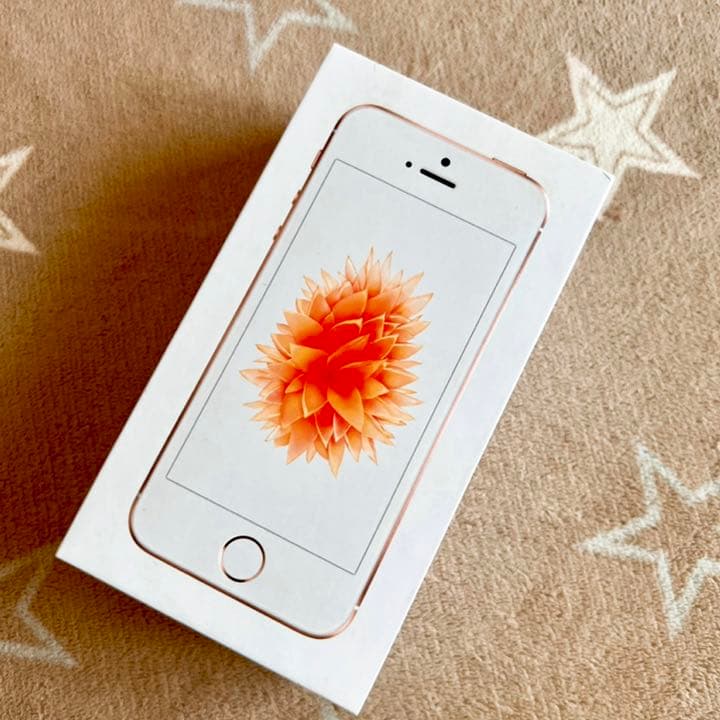 【ジャンク品】iPhone SE Rose Gold 16 GB au