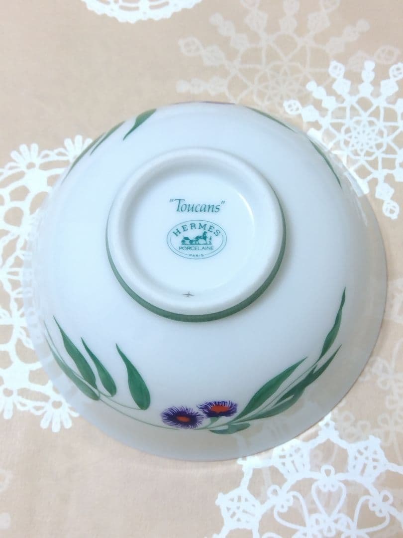 レア希少 エルメス トゥカン ライスボウル お茶碗 ②