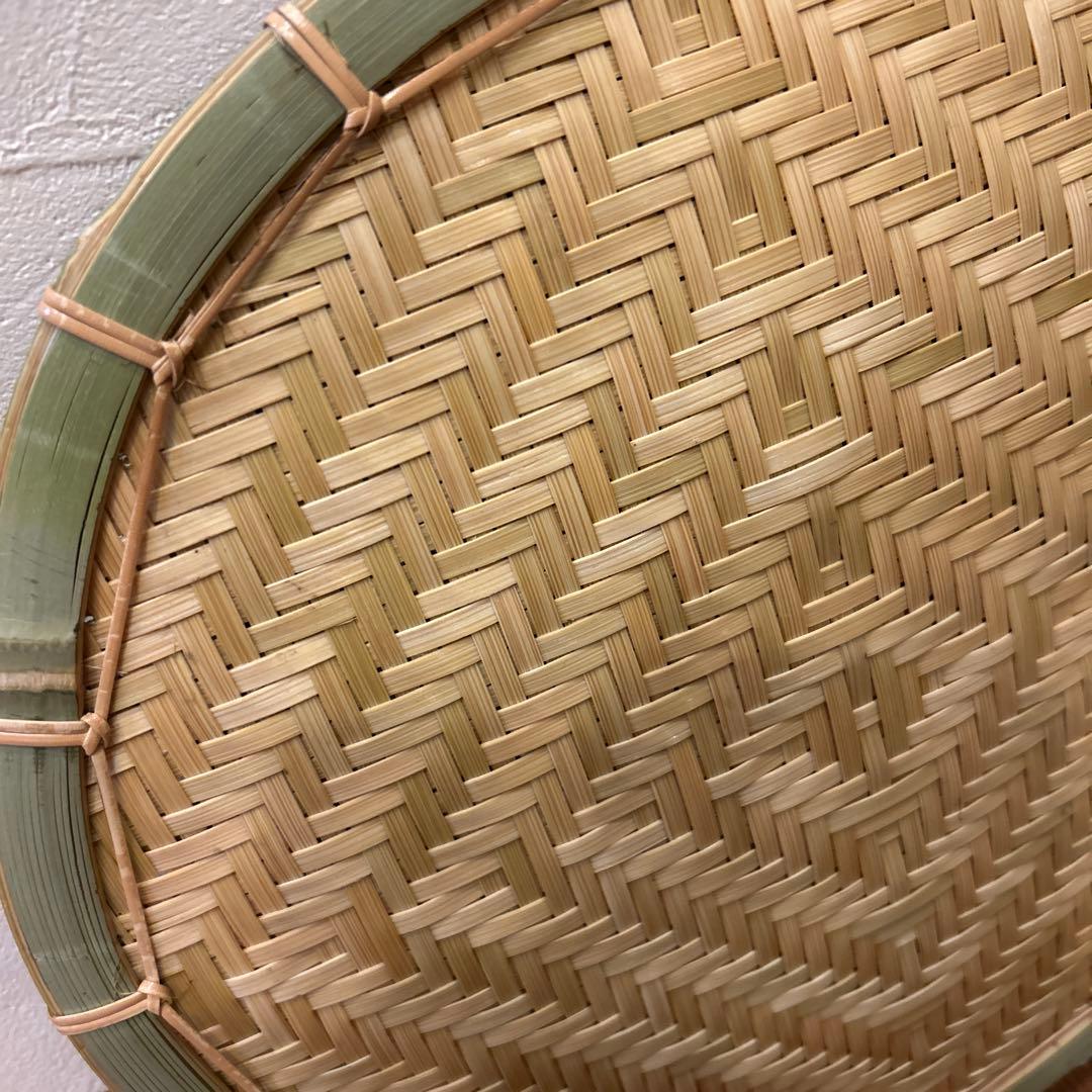 竹細工　盛り皿