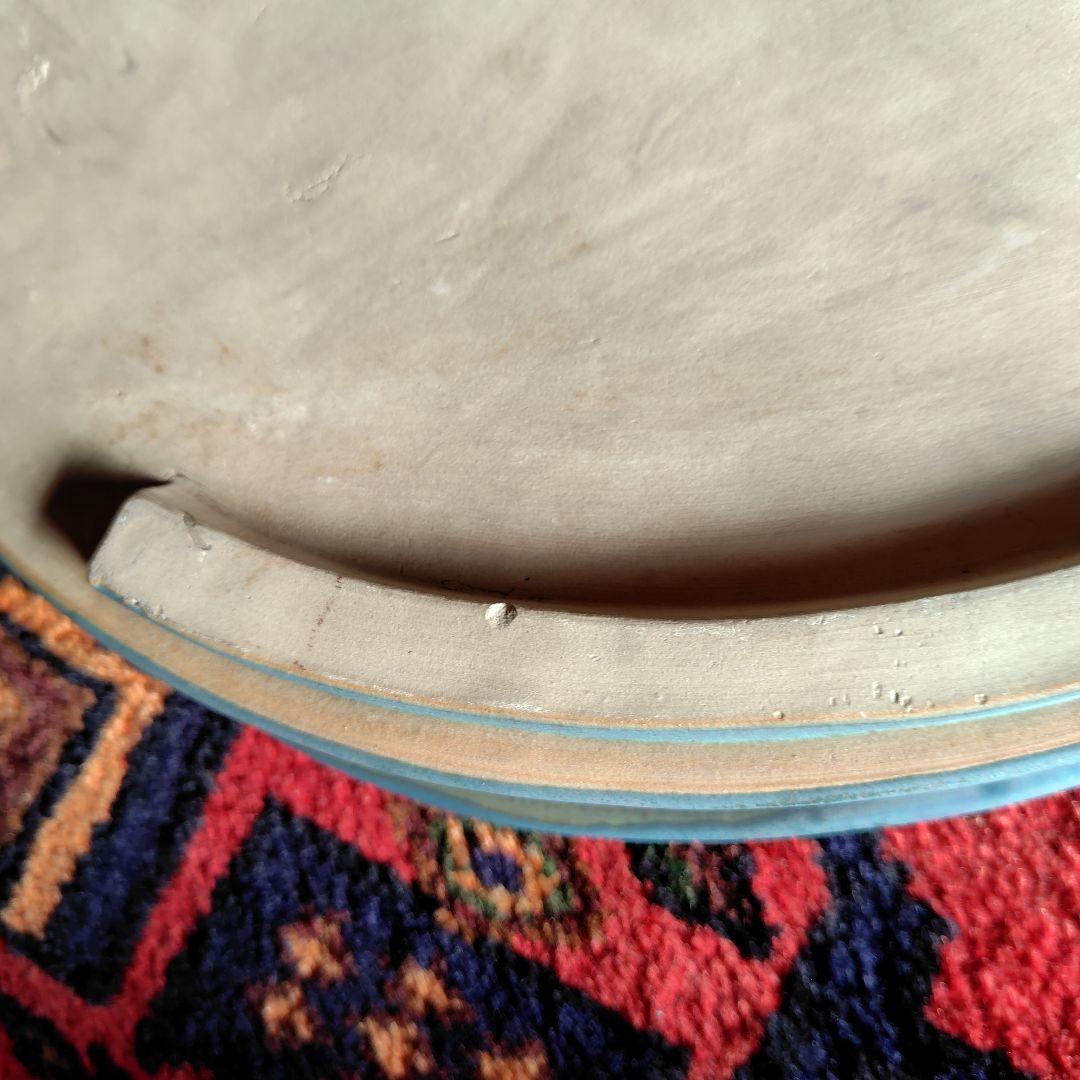 水盤　大型水盤　横幅６３㌢　楕円　華道具　華展用　嵯峨御流　池坊　小原流