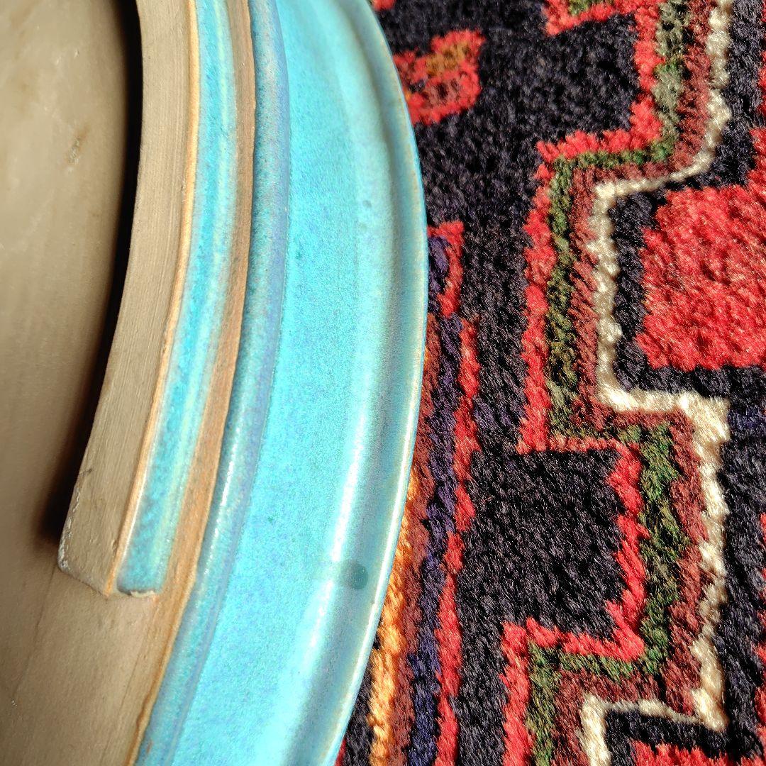 水盤　大型水盤　横幅６３㌢　楕円　華道具　華展用　嵯峨御流　池坊　小原流