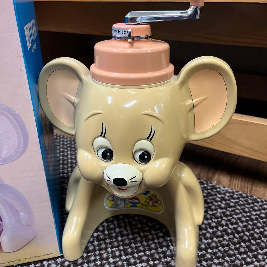 希少箱付❣️昭和レトロ タイガー 氷削り器 きょろきょろジェリー ABL-1000
