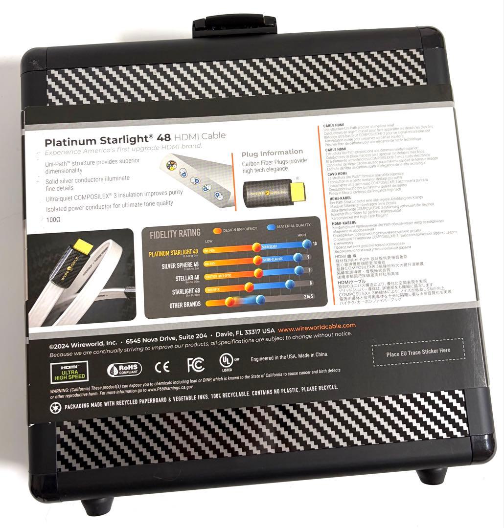 WIREWORLD Platinum Starlight 48 HDMIケーブル