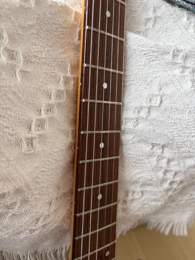Eシリアル 日本製 Squier Fender ストラト 金ロゴ フジゲン期