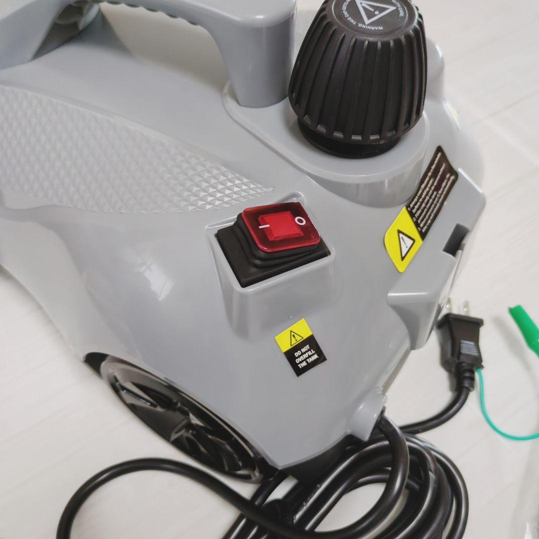 スチームクリーナー 1.5L スチーム高圧洗浄機 ポータブルスチーマー