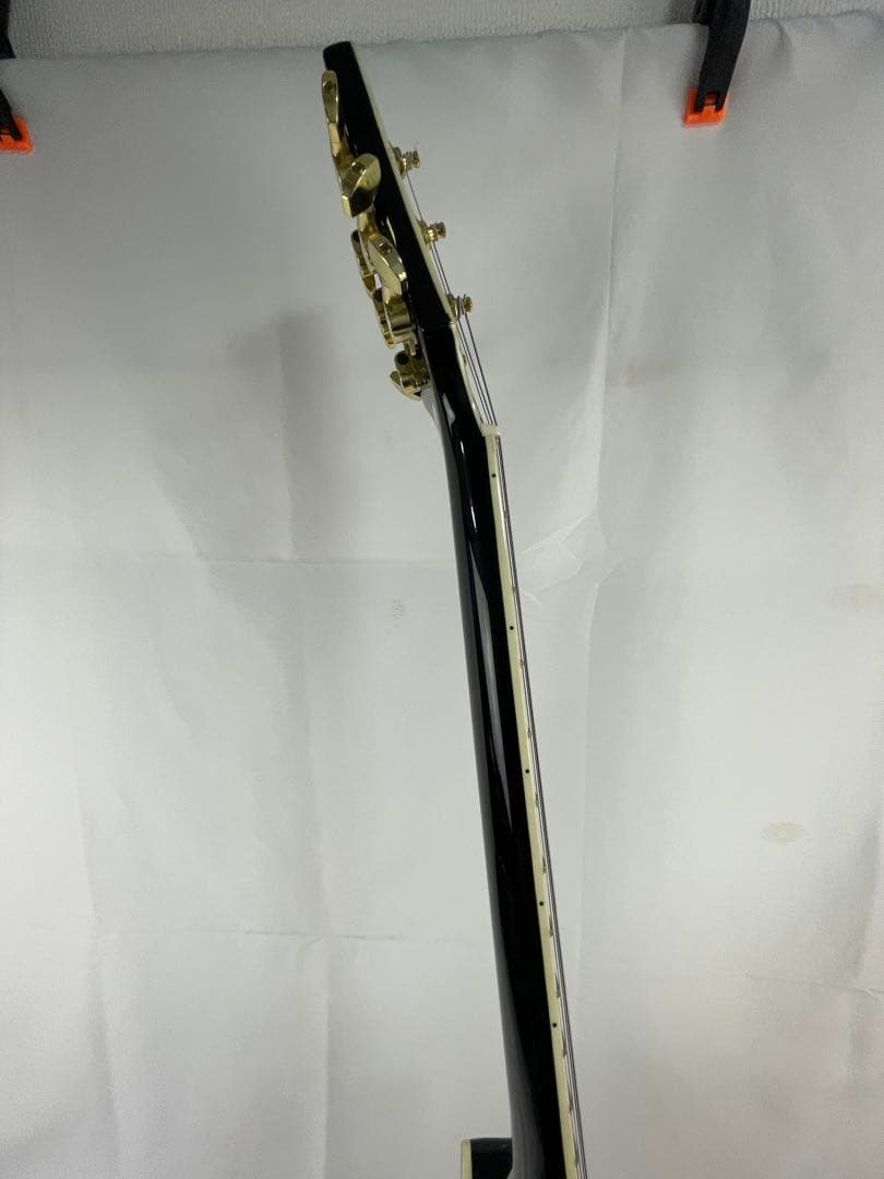 フォトジェニック レスポールカスタム エレキギター ブラック ケース付き