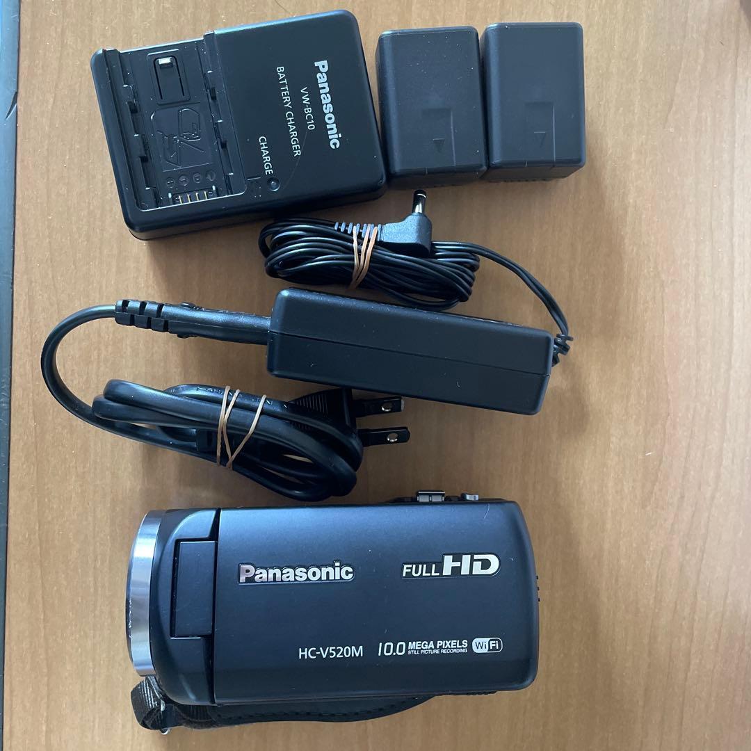スマホ転送！Panasonic HC-V520M ビデオカメラ