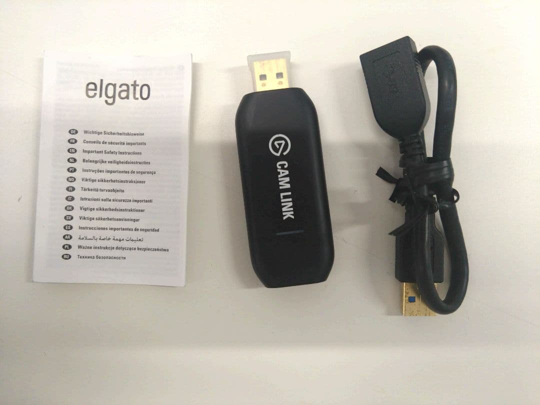 映像用ケーブル elgato CAM LINK 4K