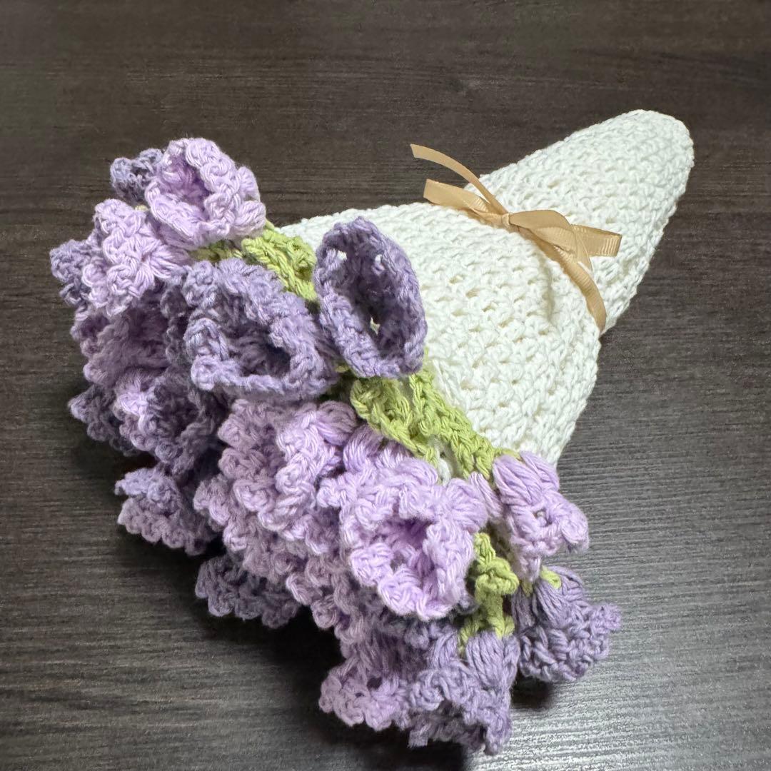 【オーダー】花束ブランケットドイリー マルチカバー コースター ハンドメイド