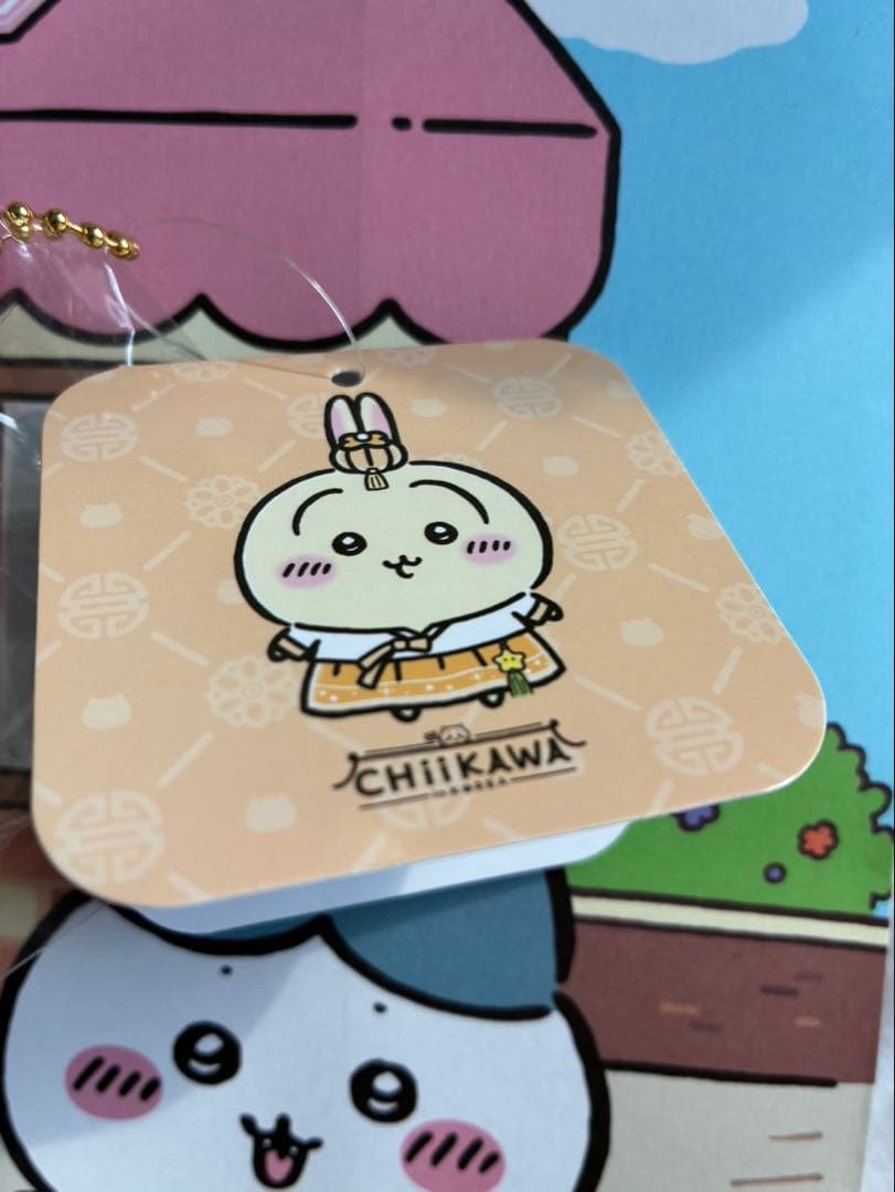 ☆ 韓国限定 ちいかわショップ 韓服マスコット うさぎ☆