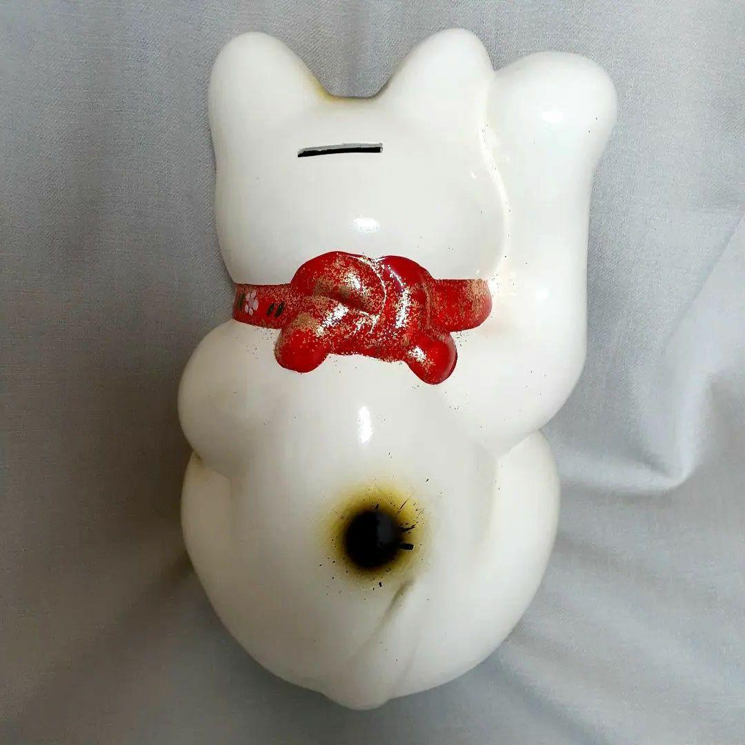 025 開運招猫 10号サイズ 高さ32cm 金運 置物 未使用 美品 元箱付