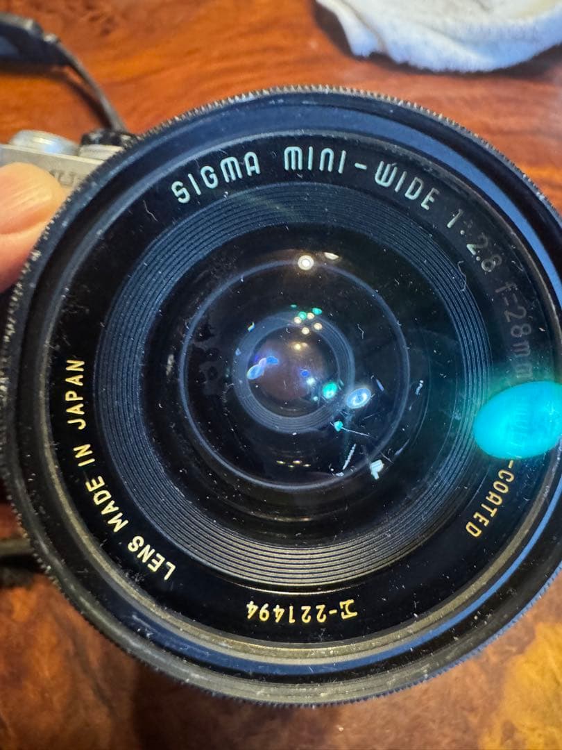 PENTAX ME レンズ２点セット　ジャンクにて