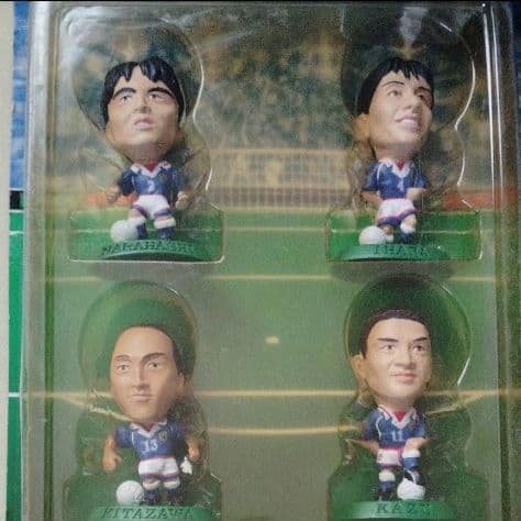 サッカー日本代表フィギュア′90年代日本代表ヘッドライナーズ中田英寿三浦知良