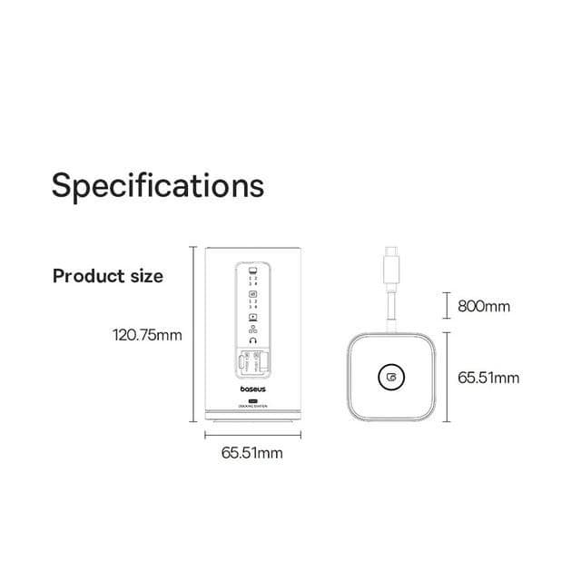 Baseus USB-C ドッキングステーション 11-in-1 4K 急速充電