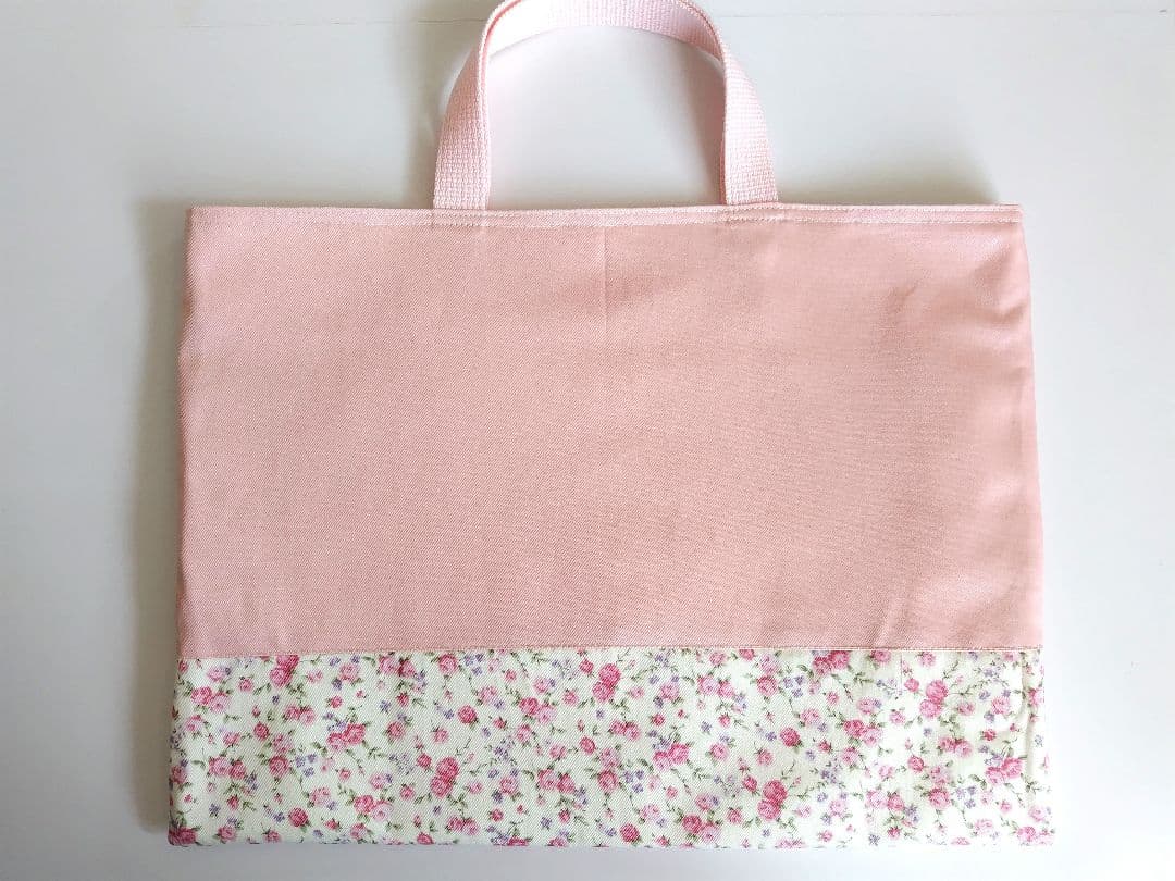レッスンバッグ 上履きいれ 入園入学グッズ 花柄