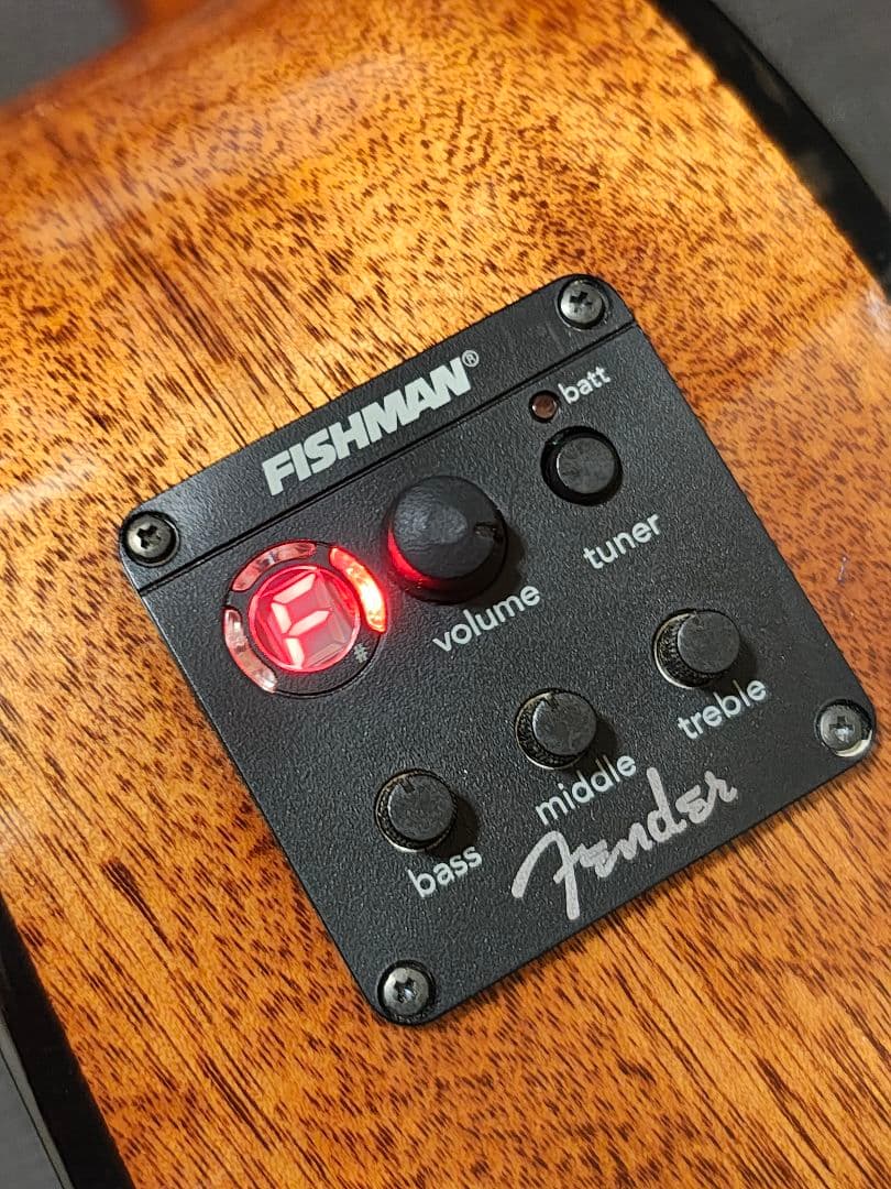 FenderエレアコCD-60CE NAT/美品 ギグケース付