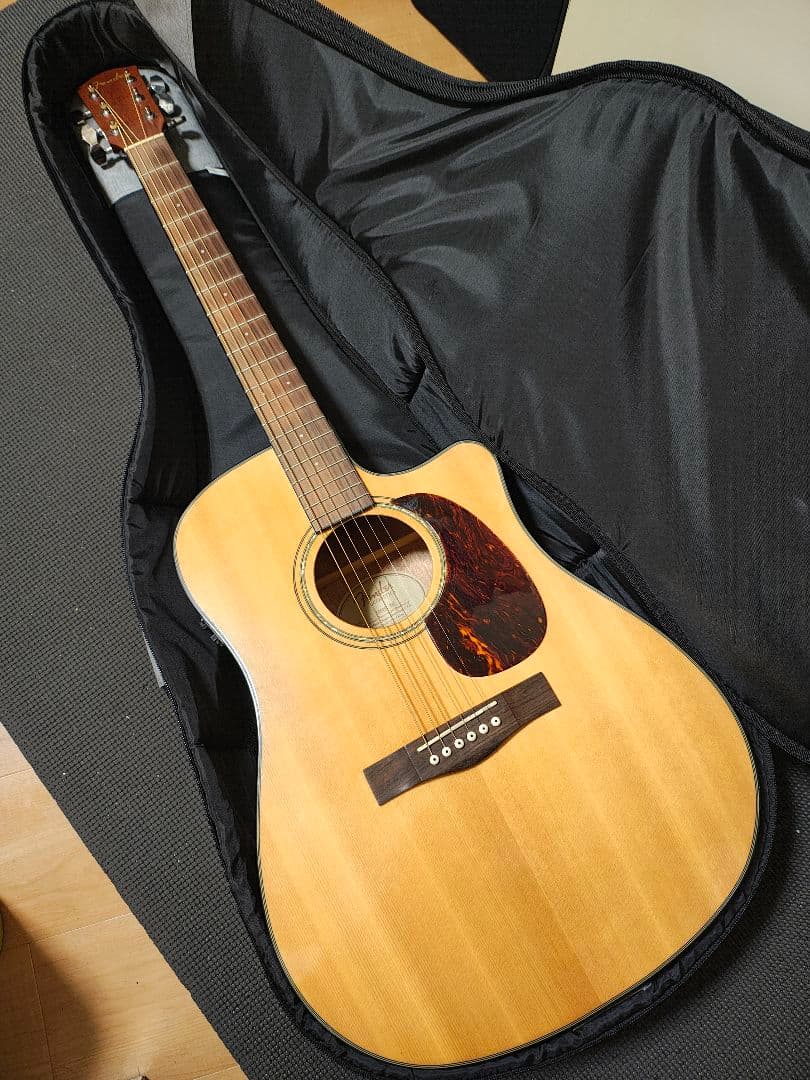 FenderエレアコCD-60CE NAT/美品 ギグケース付