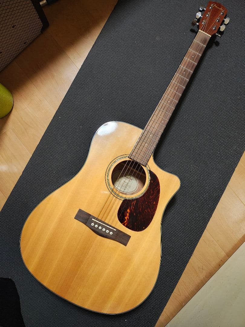 FenderエレアコCD-60CE NAT/美品 ギグケース付