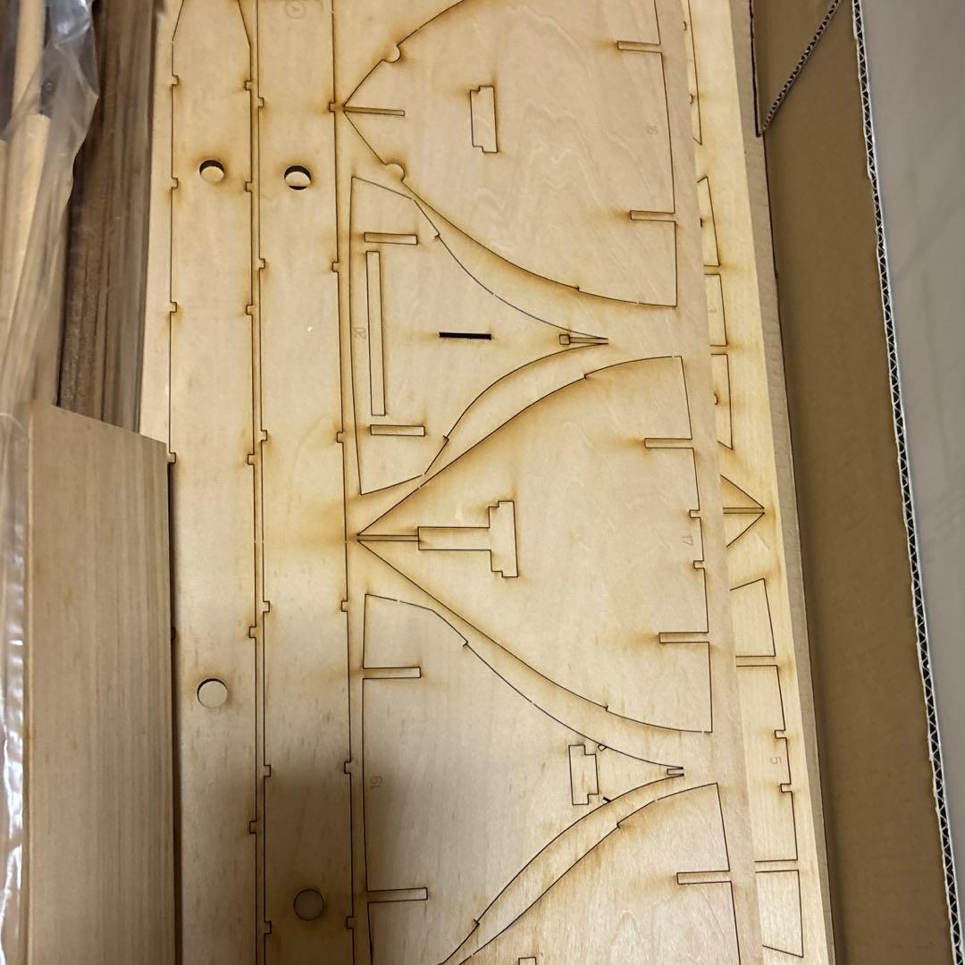 木製帆船模型 日本丸（1/80 全長 1,390mm・完成重量 5,000g）