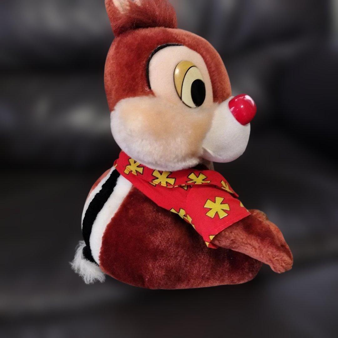 レア　チップとデールの大作戦　レスキューレンジャーズぬいぐるみ　80年代当時物