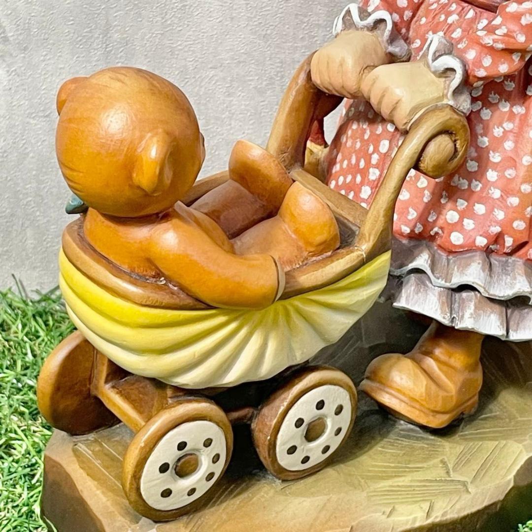 アンリ ANRI Sarah Kay サラ・ケイ 木彫り おさない乳母 400体